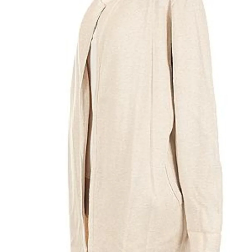 J. Crew Lightweight Open-Front Beige Cardigan